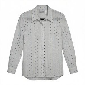 Alfred Dunner Blouse Women 18 100% Cotton Vintage